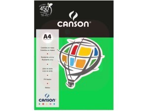 Papel Canson A4 180g Verde Claro